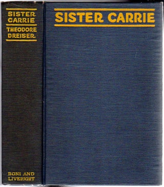 Item #428765 Sister Carrie. Theodore DREISER
