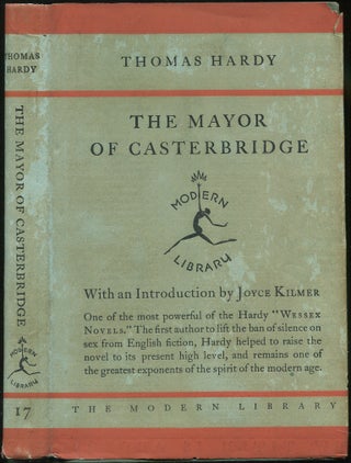 Item #428823 The Mayor of Casterbridge. Thomas HARDY