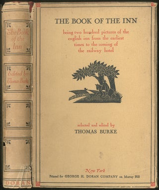 Item #429038 The Book of the Inn. Thomas BURKE