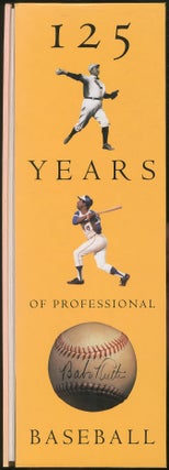 Item #429058 125 Years of Professional Baseball. Michael GERSHMAN