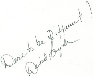 Epoustouflant: The Style of David Snyder