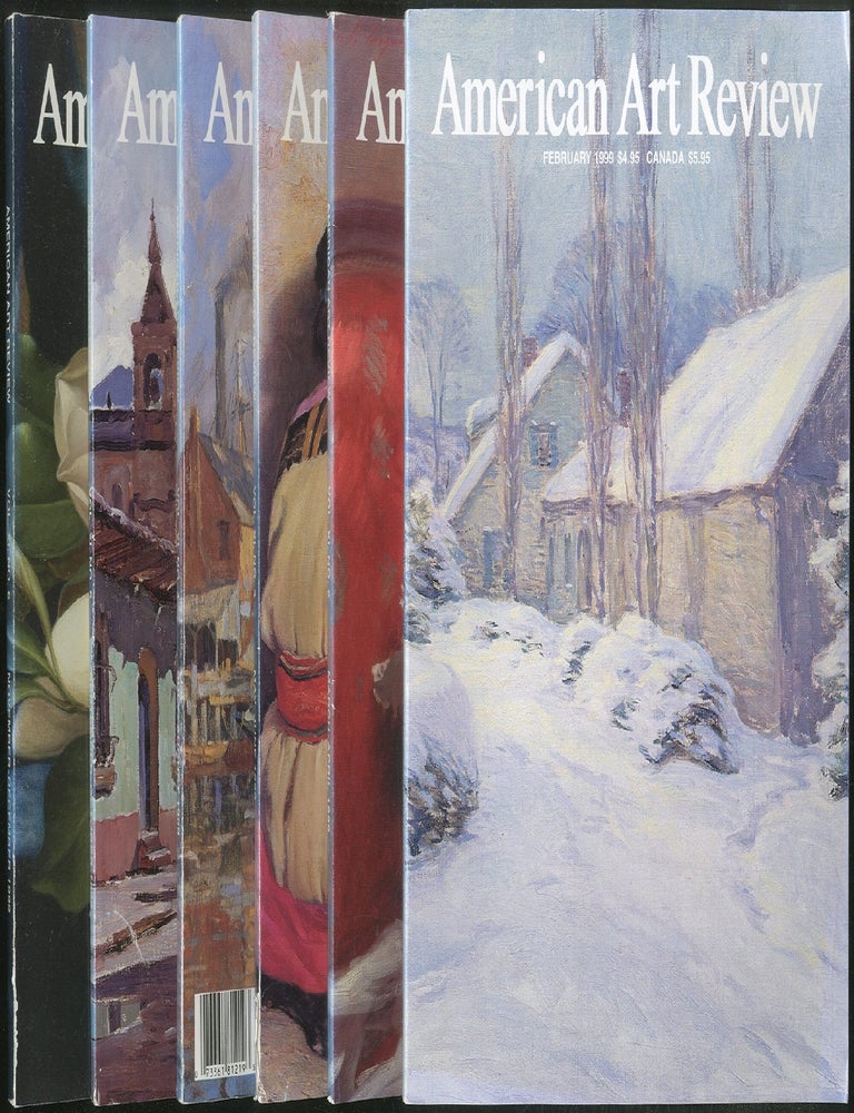 American Art Review [Complete run for 1999]: January, 1999, Vol. XI, No.1 [through] December. Thomas R. KELLAWAY.