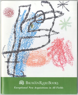 Item #429527 Bauman Rare Books: Catalogue: April 2012