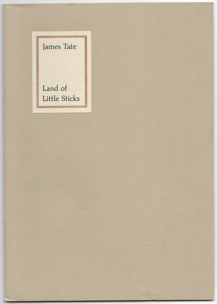 Item #429681 Land of Little Sticks. James TATE.
