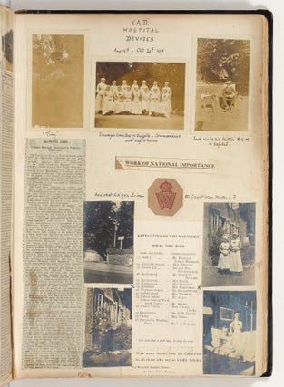 [Scrapbook]: Royal Military College and Seaforth Highlanders during World War I