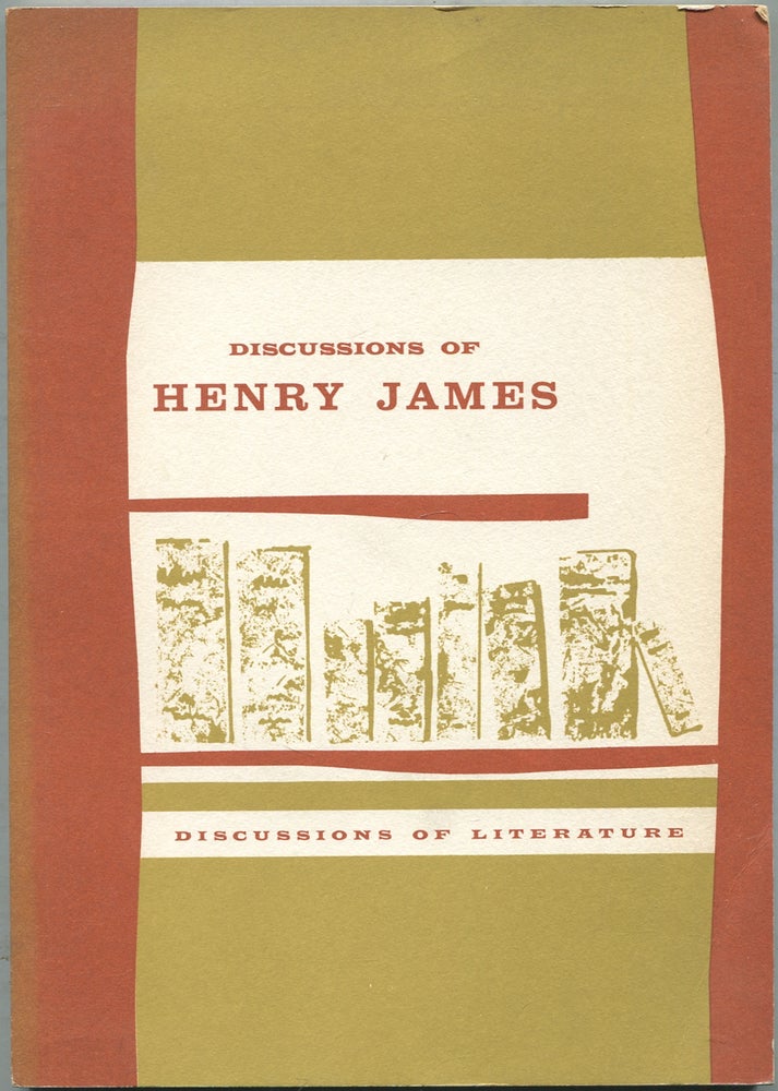 Item #429889 Discussions of Henry James (Discussions of Literature). Naomi LEBOWITZ, edited.