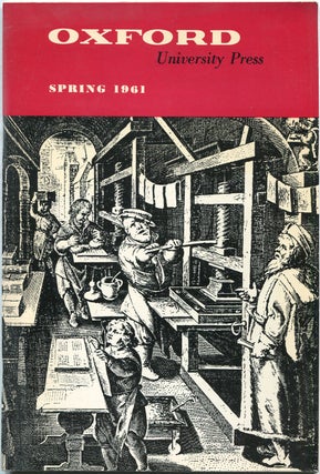 Item #429923 Oxford University Press: Spring 1961