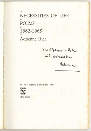 Necessities of Life: Poems 1962-1965