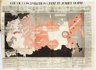Sprawiedliwo Sowiecka [Soviet Justice]. With the “Map of Concentration Camps in Soviet Russia”