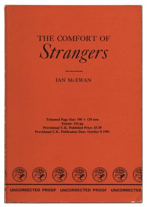Item #430484 The Comfort of Strangers. Ian McEWAN