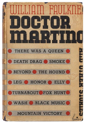 Item #430539 Doctor Martino and Other Stories. William FAULKNER