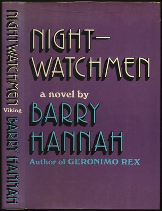 Item #430628 Nightwatchmen. Barry HANNAH