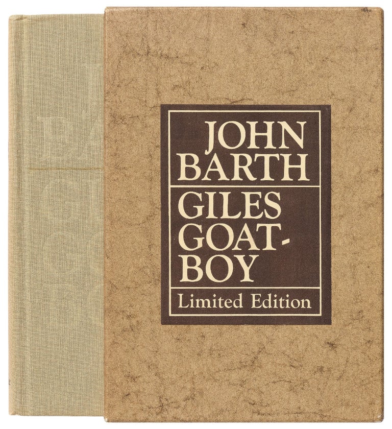 Item #430927 Giles Goat-Boy. John BARTH.