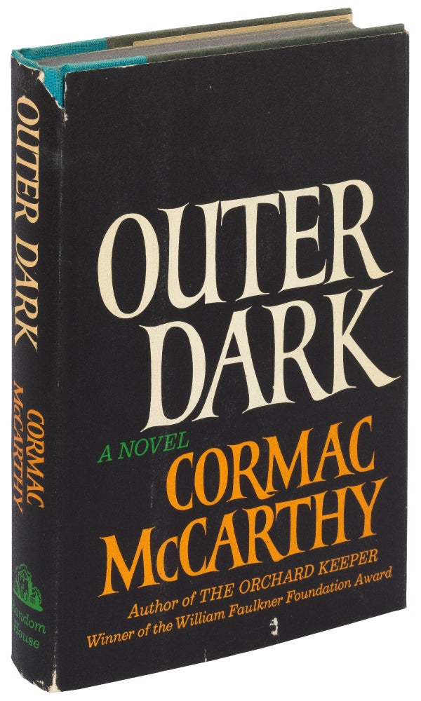 Item #430976 Outer Dark. Cormac McCARTHY.