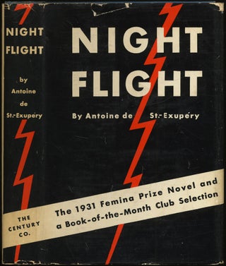 Item #431068 Night Flight. Antoine de SAINT-EXUPERY