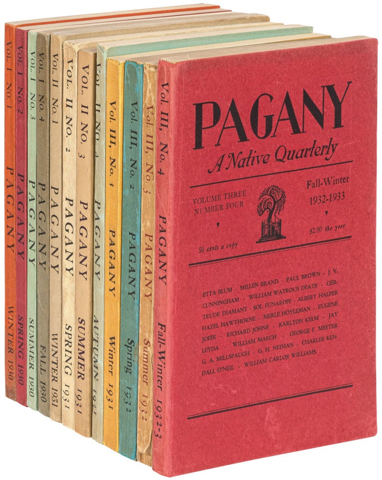 Item #431650 Pagany: A Native Quarterly - 12 issues (Complete)