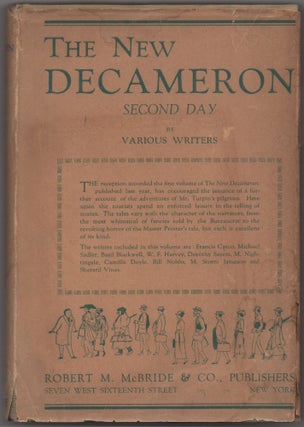 Item #431672 The New Decameron. Volume the Second, Containing the Second Day. Writers, Dorothy L....