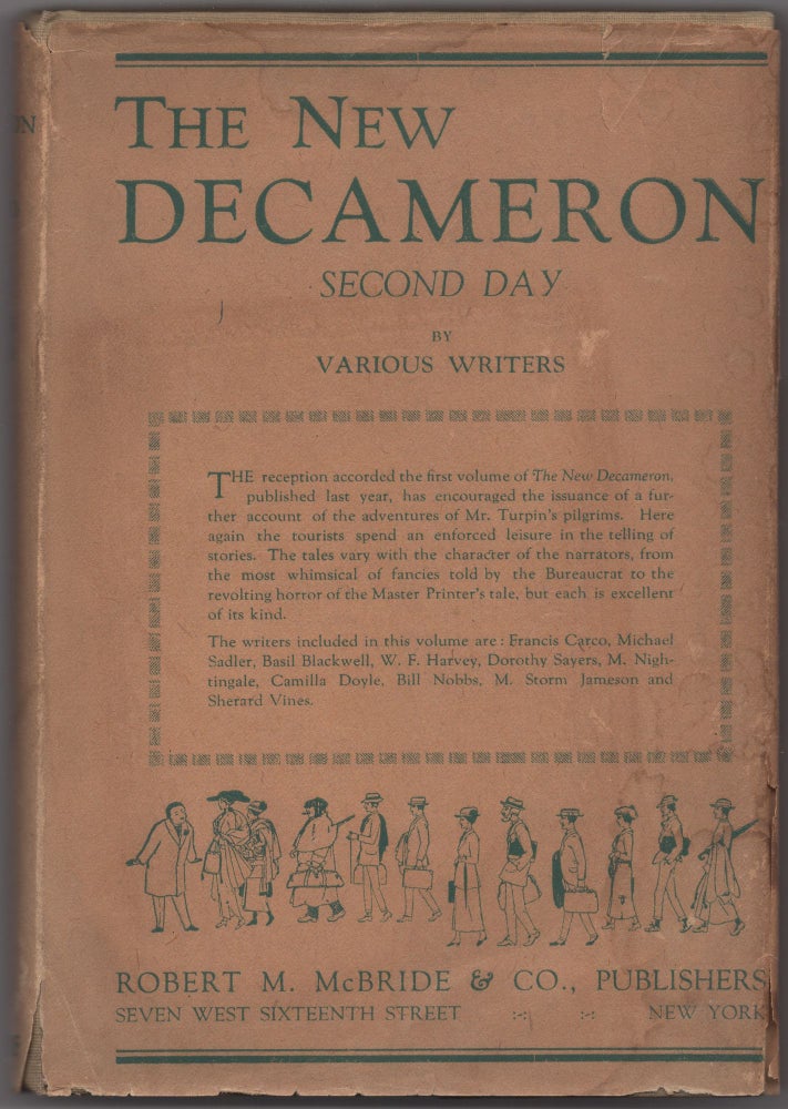 Item #431672 The New Decameron. Volume the Second, Containing the Second Day. Writers, Dorothy L. Sayers.