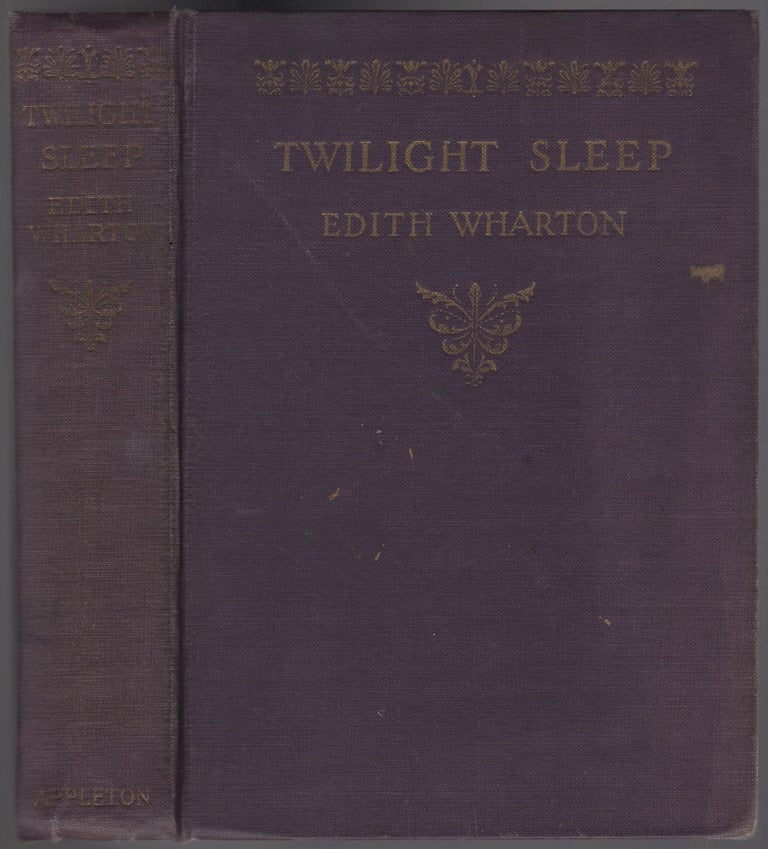 Item #431757 Twilight Sleep. Edith WHARTON.