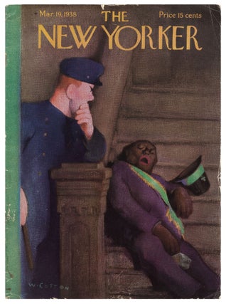 Original Art for the Cover of the March 19, 1938 St. Patrick's Day Issue of The New Yorker