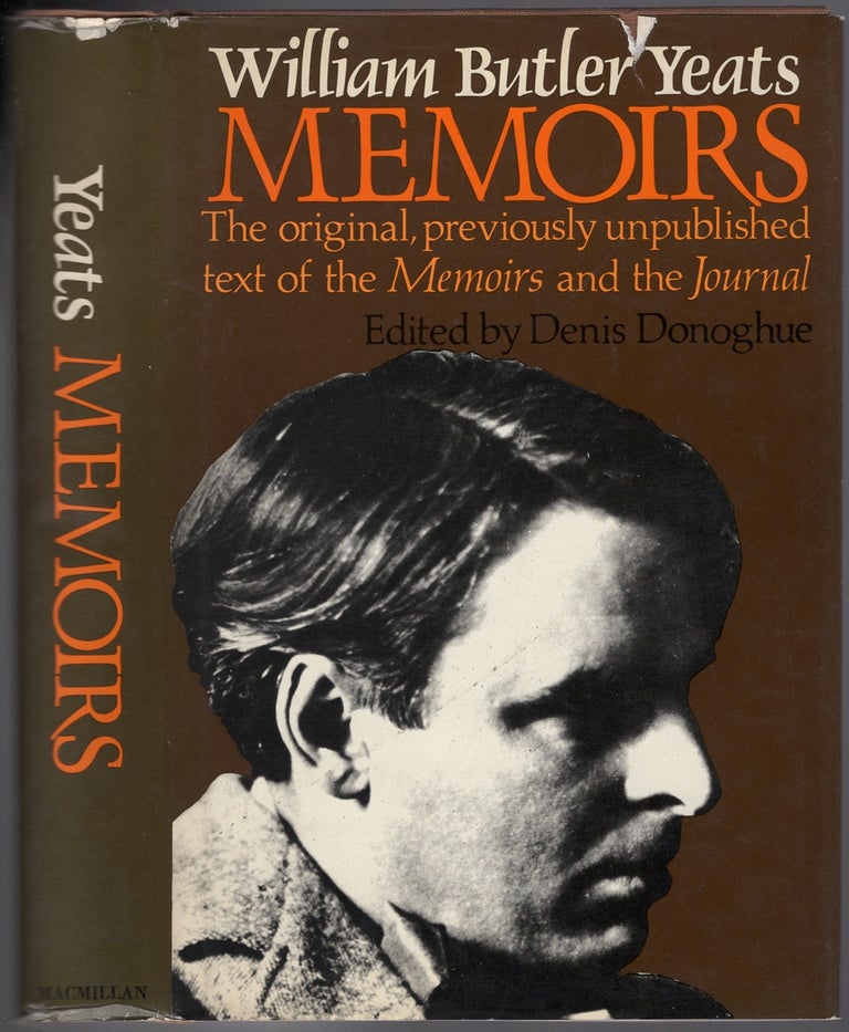 Item #431880 Memoirs: Autobiography. First Draft, Journal. William Butler YEATS.