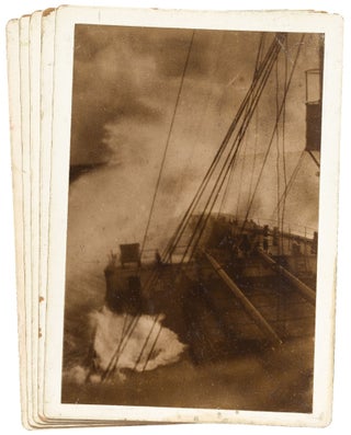 Item #431934 [Loose Photographs]: Ship During a Storm
