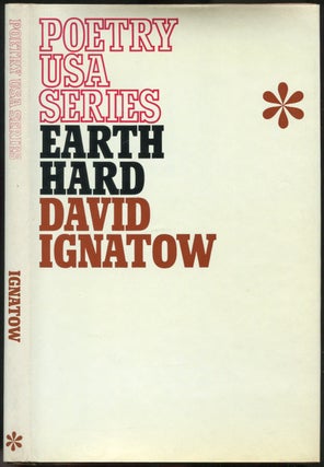 Item #432536 Earth Hard. David IGNATOW