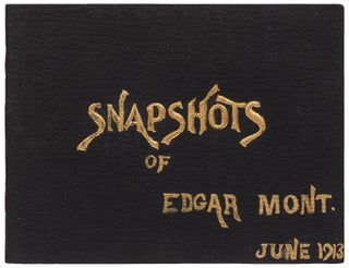 Item #432591 [Photo Album]: "Snapshots of Edgar, Montana"