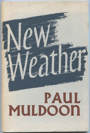 Item #432632 New Weather. Paul MULDOON