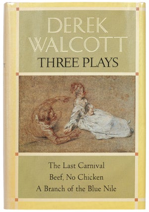 Item #432641 Three Plays. Derek WALCOTT