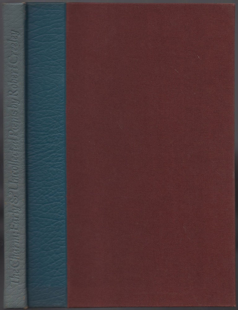 Item #432727 The Charm: Early and Uncollected Poems. Robert CREELEY.