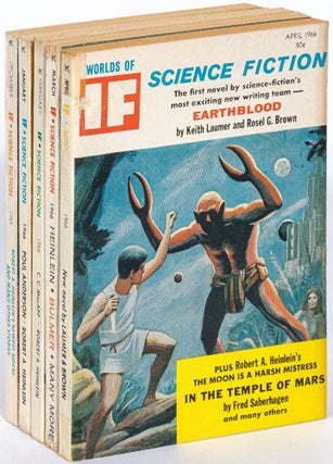 Item #432754 [Pulp Magazines]: IF: Worlds of Science Fiction December 1965 - April 1966...