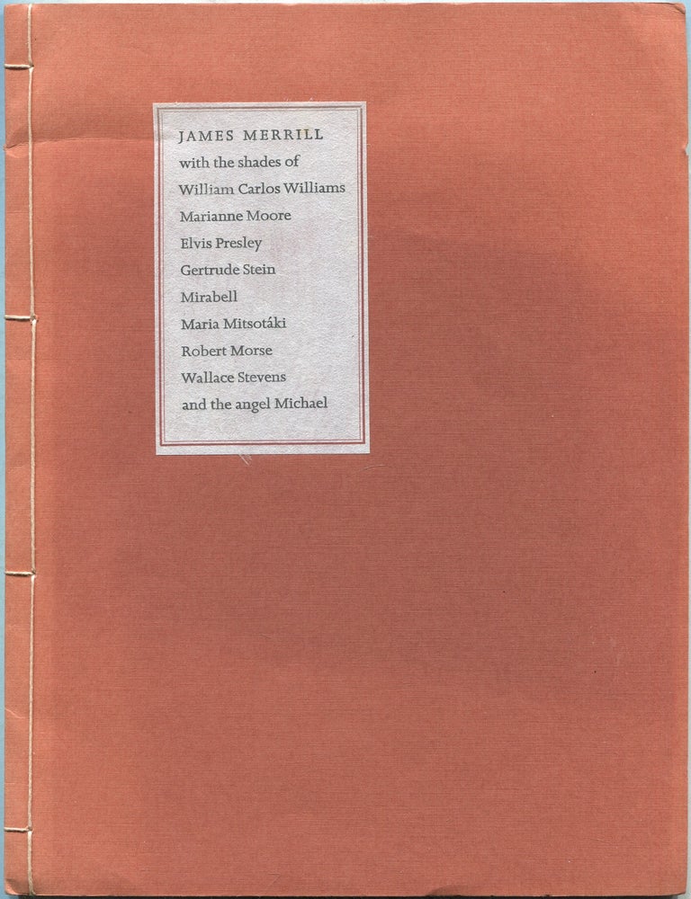 Item #432994 From the Cutting Room Floor. James MERRILL.