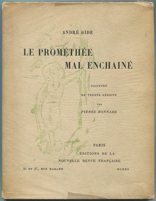 Item #433453 Le Promethee mal Enchainé. Andre GIDE