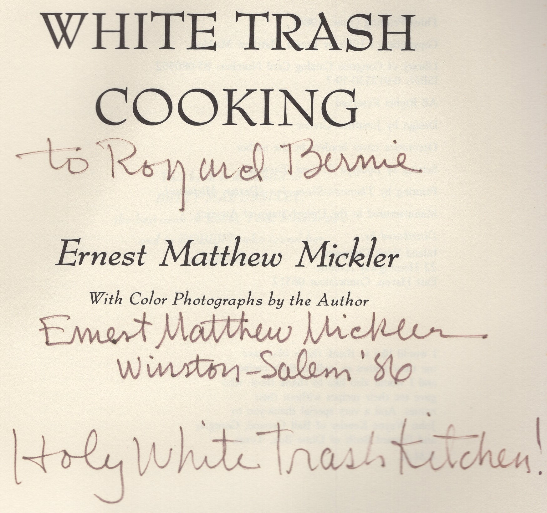 White Trash Cooking: From Trailer Parks To Food Trucks