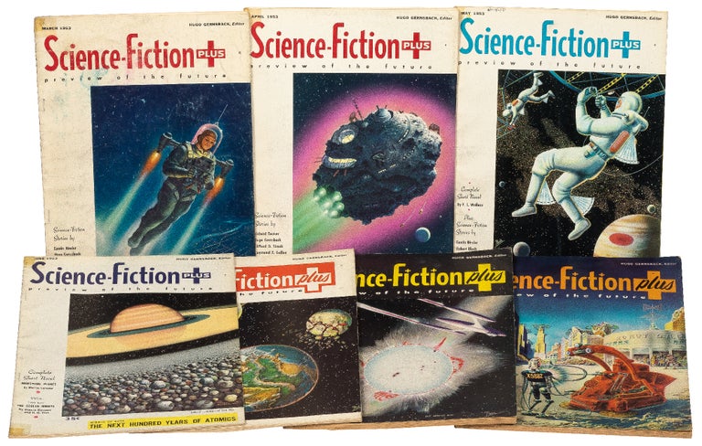 Item #433684 Science Fiction Plus 1-7 [Complete]. Anne McCAFFREY, Murray Leinster, Clifford D. Simak, Philip José Farmer, P.