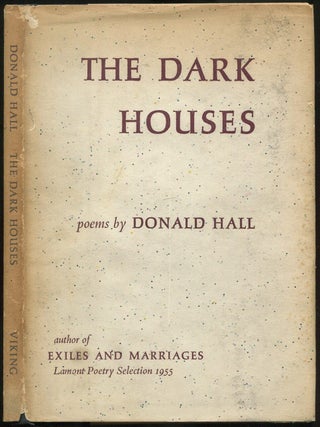 Item #433779 The Dark Houses. Donald HALL