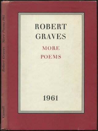 Item #433928 More Poems 1961. Robert GRAVES