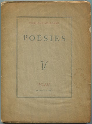 Item #434208 Poesies. Feuillets D Album. Plusieurs Sonnets. Stephane MALLARME