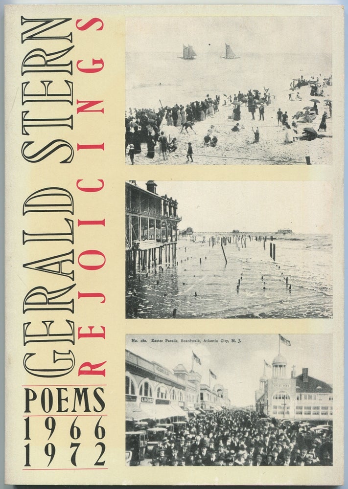 Item #434223 Rejoicings: Poems 1966-1972. Gerald STERN.