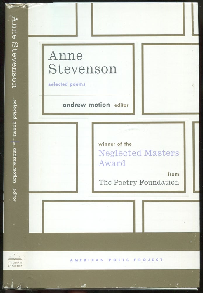 Item #434761 Selected Poems. Anne STEVENSON.