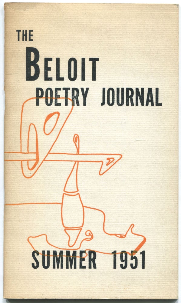 Item #435302 The Beloit Poetry Journal. Volume 1, Number 4 Summer 1951