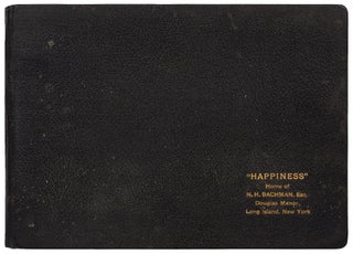 Item #435454 [Photo Album]: "Happiness" Home of N.H. Bachman, Esq. in Douglas Manor, New York