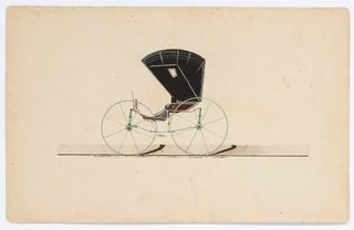 Ten Original 19th Century Carriage Drawings