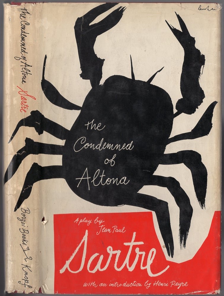 Item #436508 The Condemned of Altona: A Play in Five Acts. Jean-Paul SARTRE.