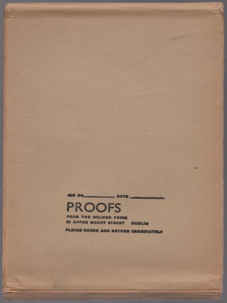 Item #436671 The Irish Book. Volume One, Number Four. Winter 1961