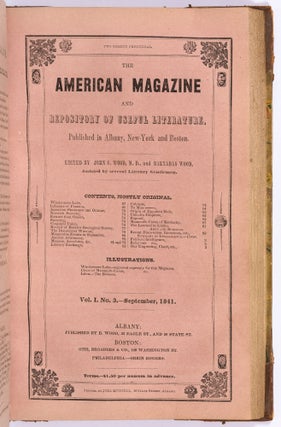 The American Magazine, and Repository of Useful Literature. Devoted to Science, Literature, and Arts, and Embellished with Numerous Engravings. Vol. I and II (complete)