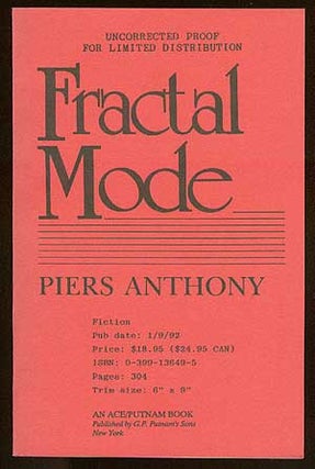 Item #43684 Fractal Mode. Piers ANTHONY