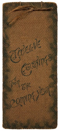Item #437047 Twelve Etchings For the Coming Year (1894). John F. SLOAN