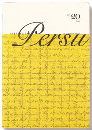 Persuasion: The Jane Austen Society of North America (or Persuasions). No. 1- No. 26, plus two Occasional Papers
